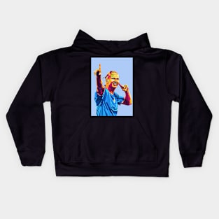 erling halland wpap art Kids Hoodie